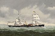 John Henry Mohrmann, The Belgian steamer Amelie bound for Spain